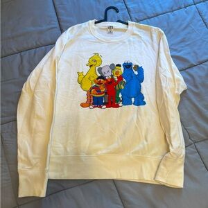 Uniqlo x KAWS x Sesame Street crewneck